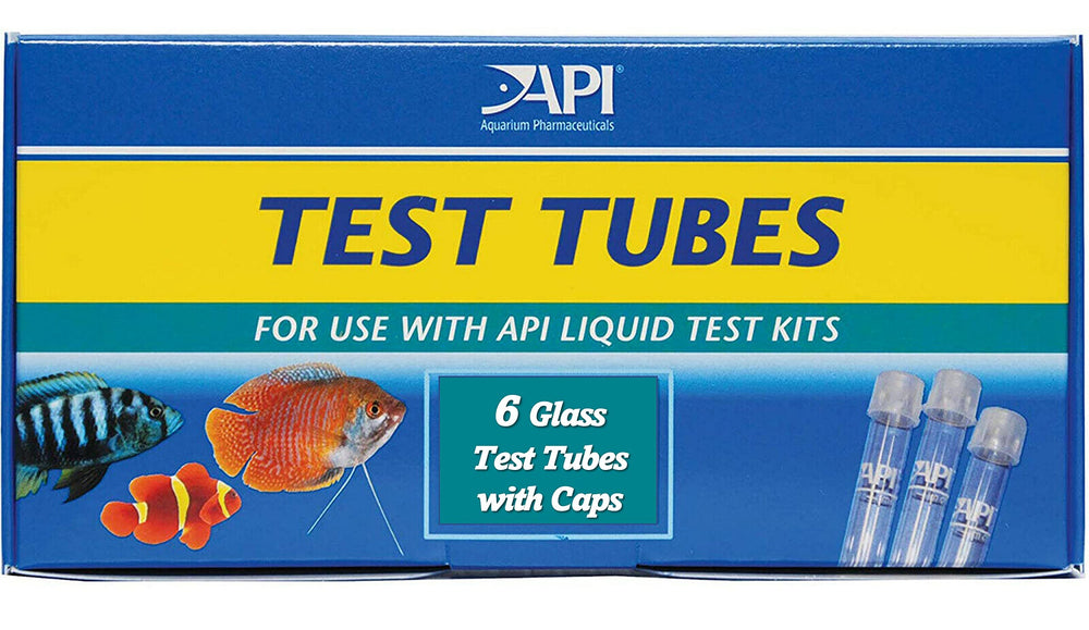 Tubes API pour tests d’aquarium, ensemble de 6, pratique pour vérifier plusieurs paramètres