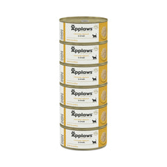 Applaws poulet en bouillon – boîte visible, repas hydratant pour chat.