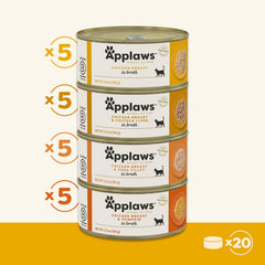 Applaws riche en protéines, poulet comme ingrédient principal.