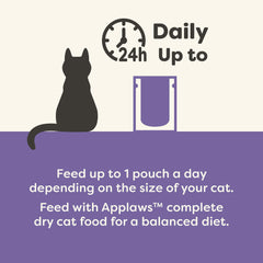 Sachets Applaws pour chat – repas humide pratique à servir