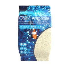 Aqua Natural sable aragonite oolitique Bahamas, substrat naturel pour aquariums marins.