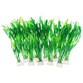 Plantes artificielles AQUANEAT pour aquarium – 8 pouces, verdoyantes, décor durable
