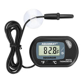 Thermomètre AQUANEAT pour aquarium avec grand écran LCD pour lire la température facilement.