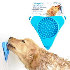 Aquapaw tapis de léchage pour chien avec ventouse, tapis de léchage idéal pour le bain.