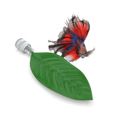 Aquarigram hamac-feuille betta-aimant: support sûr et fiable pour le repos du Betta.