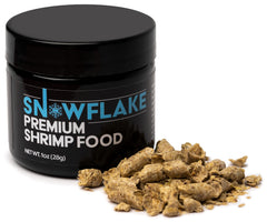 Alimentation invertébrés eau douce pour crevettes et Nerite snails.
