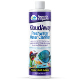 KloudAway d'Aquatic Experts : eau claire après traitement, particules agrégées pour filtration