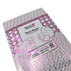 Aquatic Provisions Betta Staple : ingrédients riches en vitamines et minéraux essentiels.
