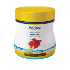 Aqueon Betta pellets couleur naturelle pour sublimer les couleurs du poisson