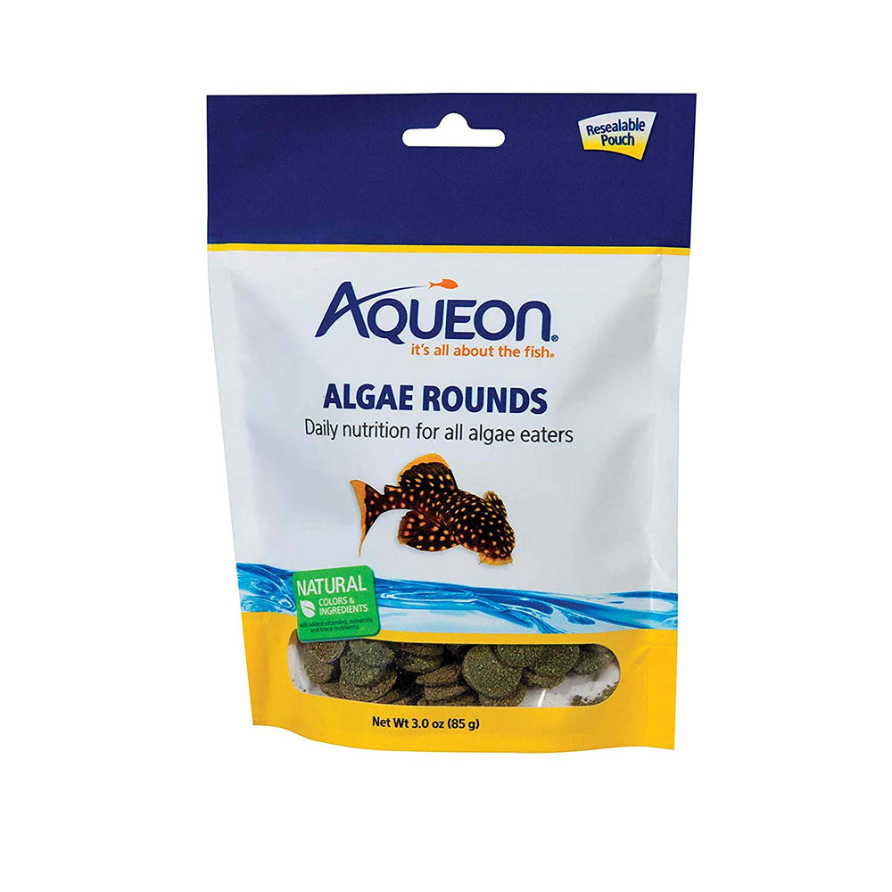 Aqueon Boules Algues 3onces – nourriture durable pour poissons de fond.