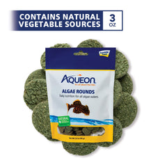 Aqueon Boules Algues coulent lentement, alimentation adaptée pour poissons de fond.