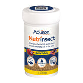 Aqueon Nutrinsect pellets-betta: nourriture adaptée pour betta, goût appétent.