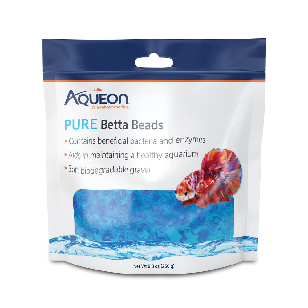 Aqueon Pure Betta Beads, boules bleues stimulent l'exploration du betta