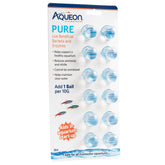 Bouteille Aqueon PURE avec boules gel bénéfiques pour l'équilibre biologique.
