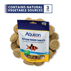 Tablettes Aqueon coulent lentement pour alimentation du fond