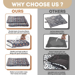 ARCTIC EAGLE – Lot de deux tapis, solution économique pour le remplacement régulier.