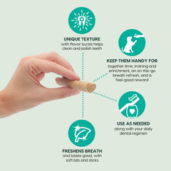 Ark Naturals Breath Bursts: centre pâte dentaire pour un brossage en douceur.