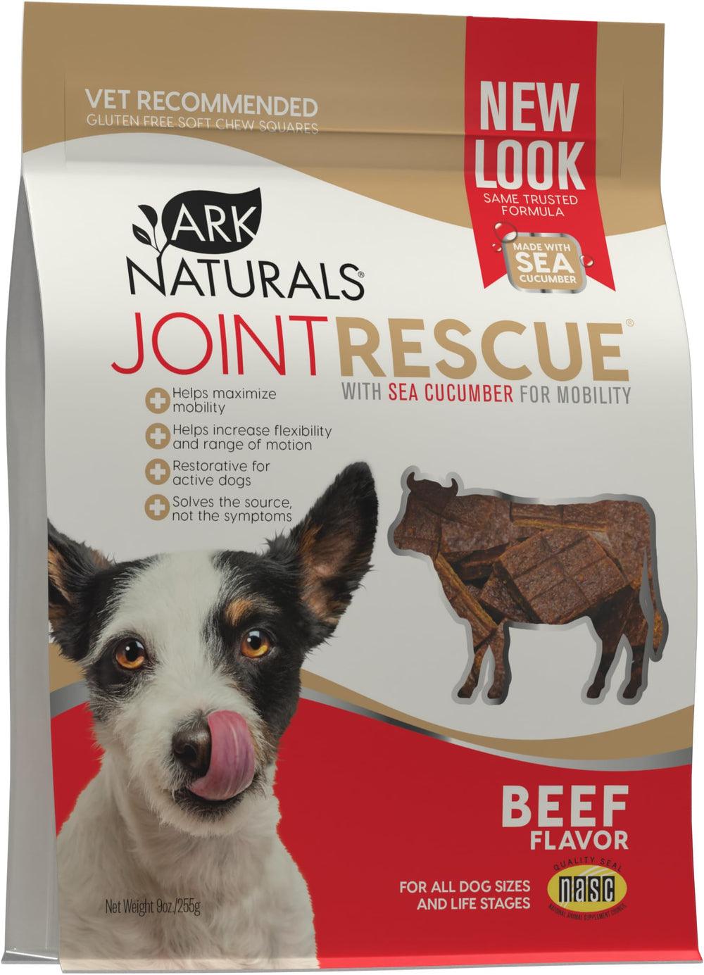 Ark Naturals Joint Rescue – emballage du produit, soutien possible à la mobilité au quotidien.