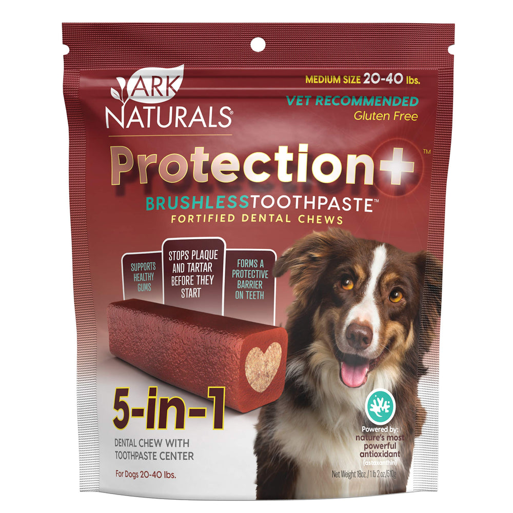 ARK NATURALS Protection Plus dans son emballage 18 oz pratique pour l hygiène dentaire canine.