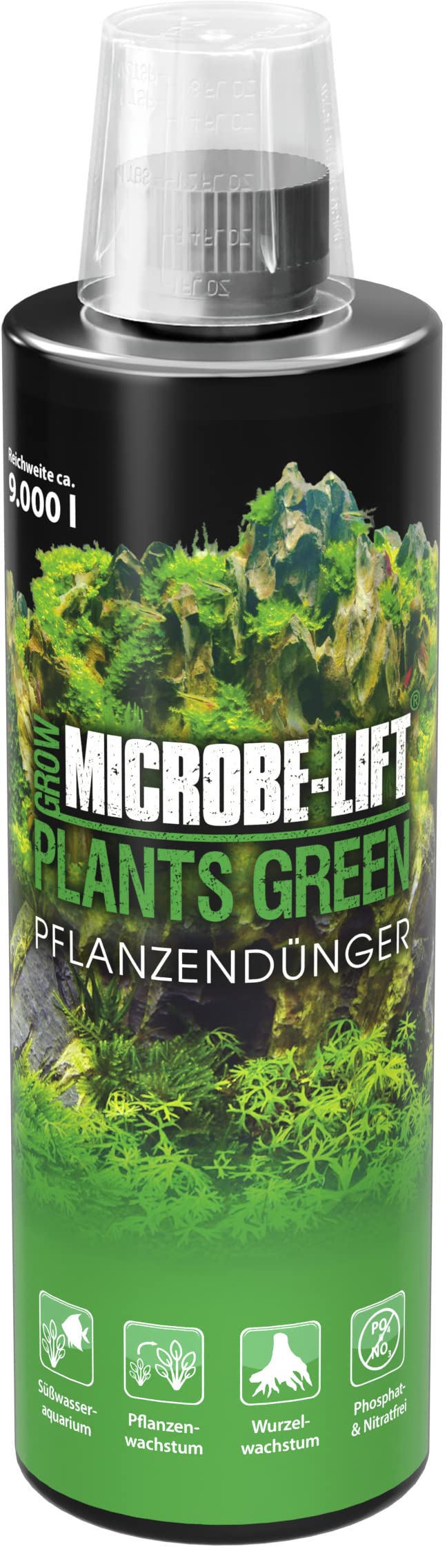 ARKA MICROBE-LIFT: bouteille de fertilisant, soutien à la croissance saine des plantes aquatiques.