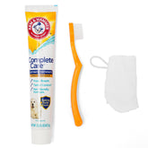 Dentifrice enzymatique Arm & Hammer au beurre de cacahuète pour chiots, aide à l’hygiène dentaire.