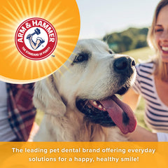 Texture croustillante Arm & Hammer pour chien, nettoyage en douceur des dents.