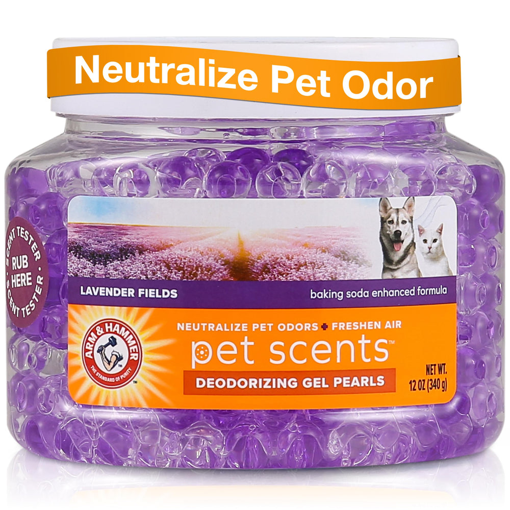 Arm & Hammer Pet Senteurs, billes-gel lavande pour chambre fraîche et durable.