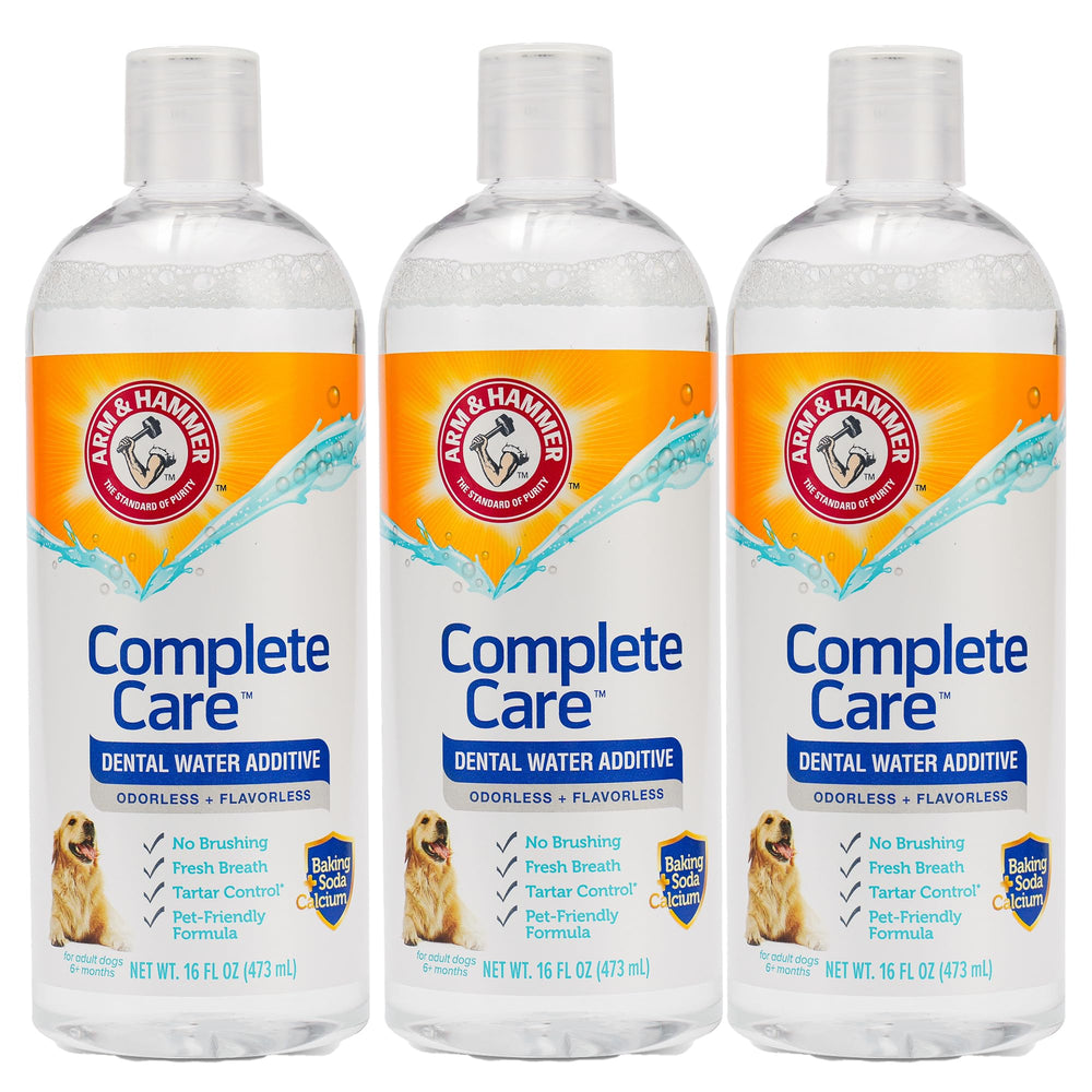 Arm & Hammer additif dentaire pour eau de chien, haleine fraîche durable.