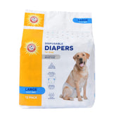 Arm & Hammer couches jetables pour chienne femelle avec absorption et contrôle des odeurs.