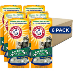 ARM & HAMMER désodorisant litière en action, saupoudre pour fraicheur durable