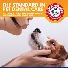 Doigt-brosse Arm & Hammer pour chiots, pratique pour les premiers gestes de brossage.