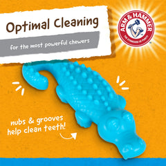 Forme alligator Arm & Hammer Gator pour chien.