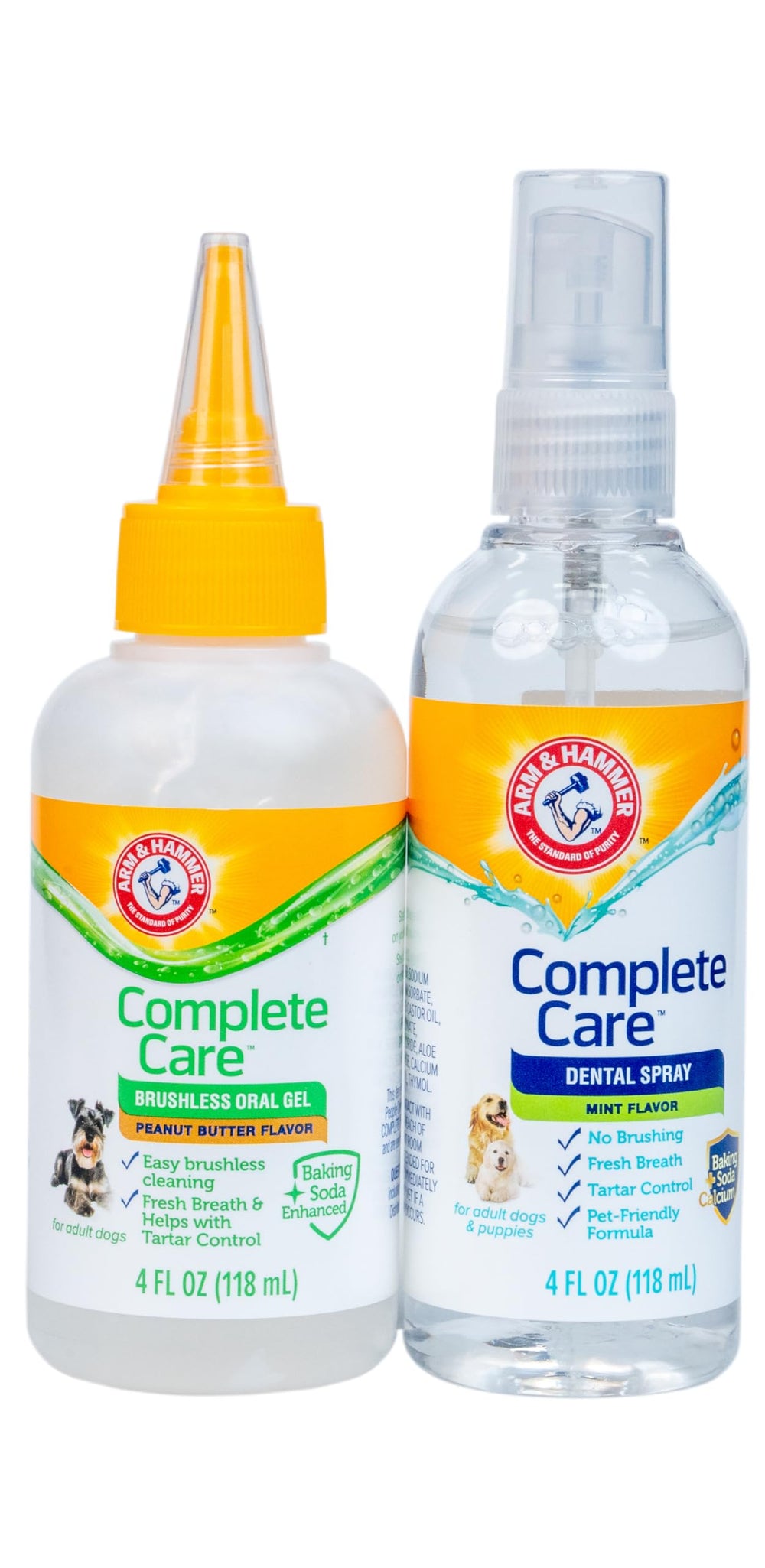 Arm & Hammer kit dent sans brossage – gel facile pour nettoyer les dents sans brosse.