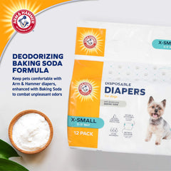 Couches Arm & Hammer avec contrôle d odeur grâce au bicarbonate pour intérieur frais