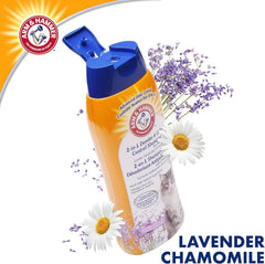 Arm & Hammer Shampoing pour chats, bicarbonate neutralisant les odeurs.