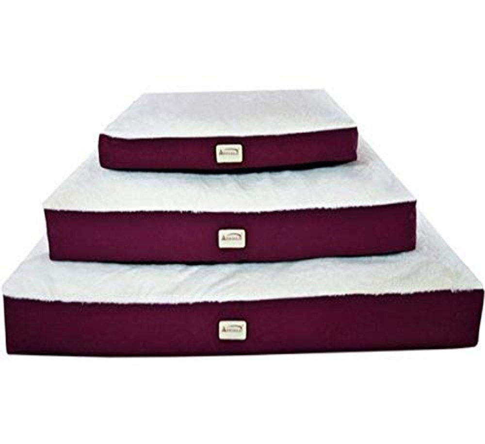 Armarkat tapis pour chien XXL ivoire, base anti-dérapante et housse lavable en machine