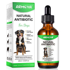 ARMOYA antibiotiques naturels pour chiens: flacon-gouttes pour une application précise
