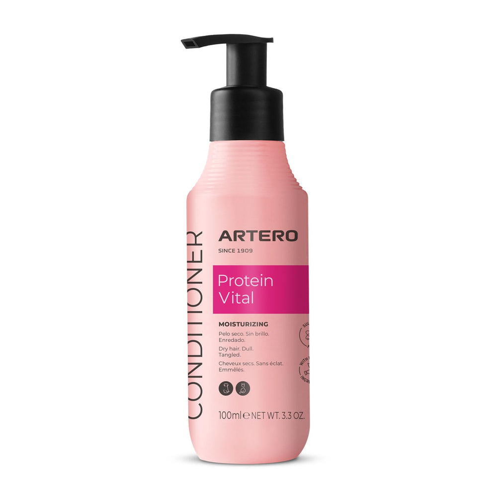 ARTERO Protein Vital: démêlage efficace pour chien et chat, pelage hydraté et doux