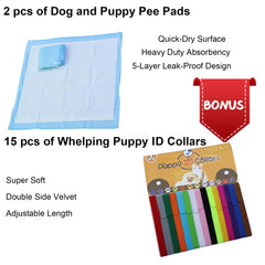 Artilife bac-naitage-chien-32po-diametre-12po-hauteur espace suffisant pour chiots et repos maternel.