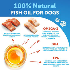 Artullano Omega3 – chien, pelage brillant et peau saine