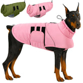 ASENKU manteau extra-chaud pour chien — vue avant, chaleur immédiate.