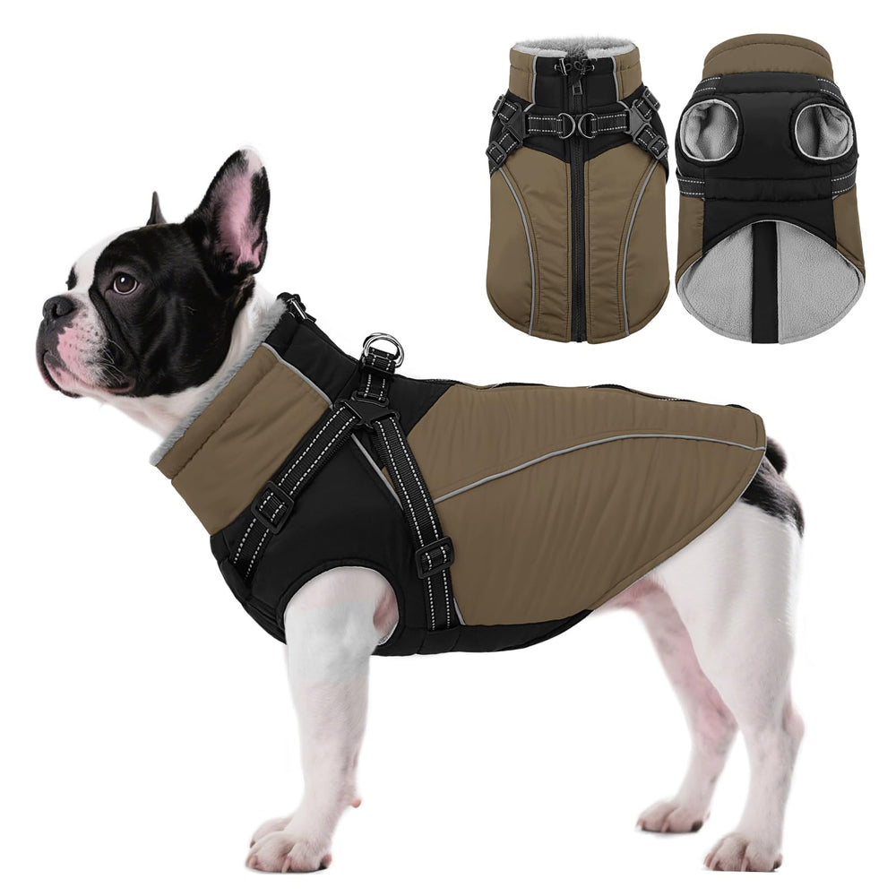 ASENKU manteau chien réfléchissant dos, visibilité accrue lors des promenades nocturnes