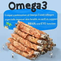 ASMPET omega3 et microéléments pour le pelage et les yeux du chien.