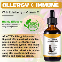 Asusxcli Allergy Relief Drops: flacon sur table, solution naturelle pour peau et confort.