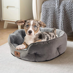 Asvin-lit-chat-indoor-doux-sherpa: cocon chaleureux pour chat d’intérieur.