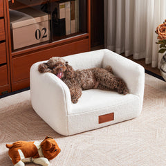 ATJafurn canapé-chat petit, design moderne, soutien enveloppant pour sécurité