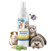 Atlantic Rush Shampoing sans eau pour petits animaux, bouteille 8oz pratique et efficace.