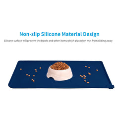 AUDWUD Tapis anti-glisse pour chiens, stabilité lors des repas
