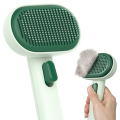 La brosse Aumuca pour chat en action aide à réduire les poils