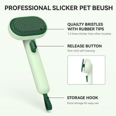 La brosse Aumuca pour chiens et chats favorise un toilettage quotidien